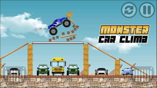 Monster Car Climb स्क्रीनशॉट 4