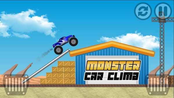 Monster Car Climb स्क्रीनशॉट 1