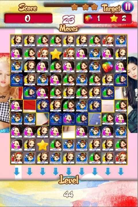 BLACKPINK Candy Crush Match Game screenshot 1
