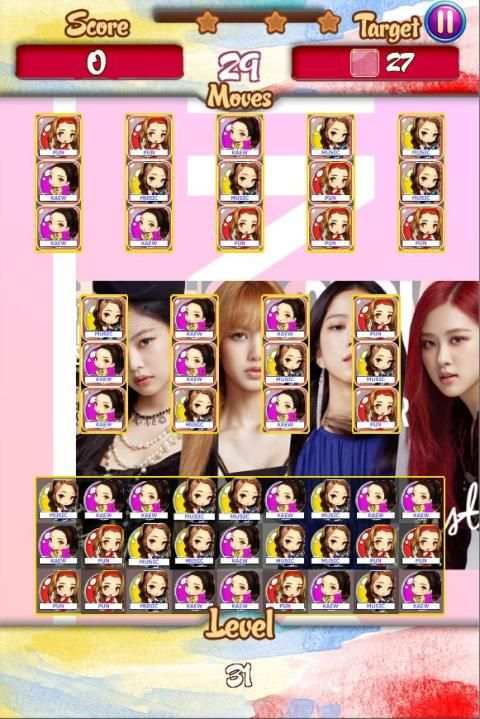 BLACKPINK Candy Crush Match Game screenshot 3