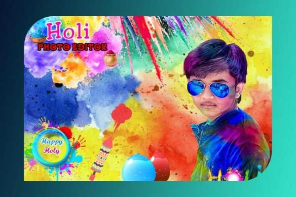 Happy Holi Photo Editor screenshot 4