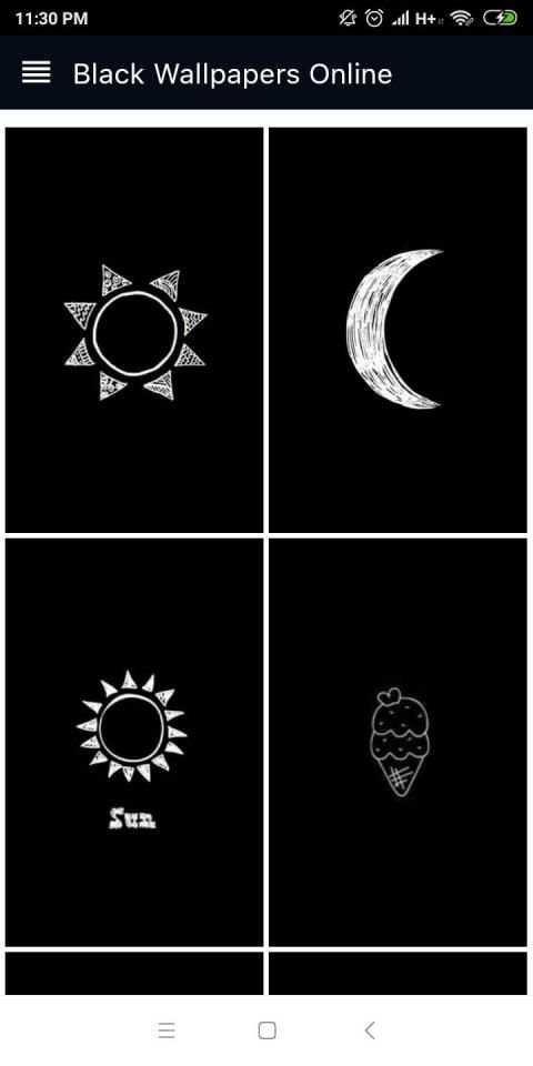 Black Wallpaper and Gold Wallpaper For Android screenshot 1