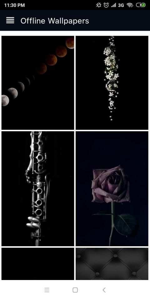 Black Wallpaper and Gold Wallpaper For Android screenshot 3