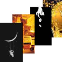 ikon Black Wallpaper and Gold Wallpaper For Android