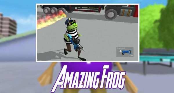 Crimina Frog Game Amazing Adventure : CITY TOWN screenshot 1