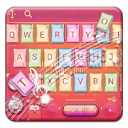 ikon Brilliant Music Player Keyboard Theme