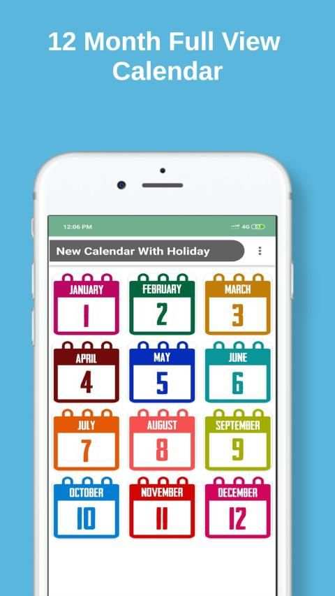 New Calendar With Hollyday скриншот 4