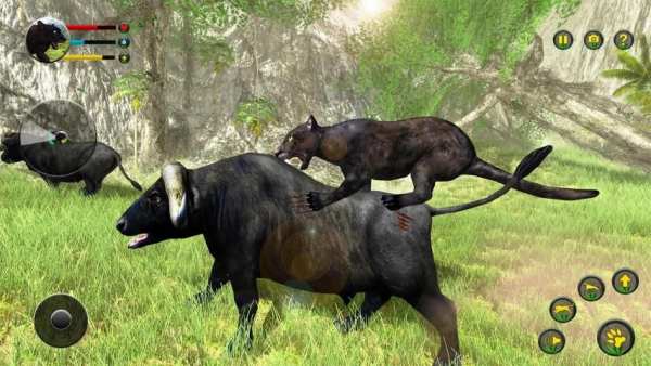 Panther Simulator 3d Animal Games स्क्रीनशॉट 5