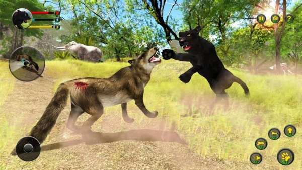 Panther Simulator 3d Animal Games screenshot 2