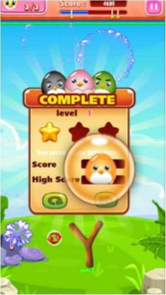 Bubble Bird Shooter स्क्रीनशॉट 2