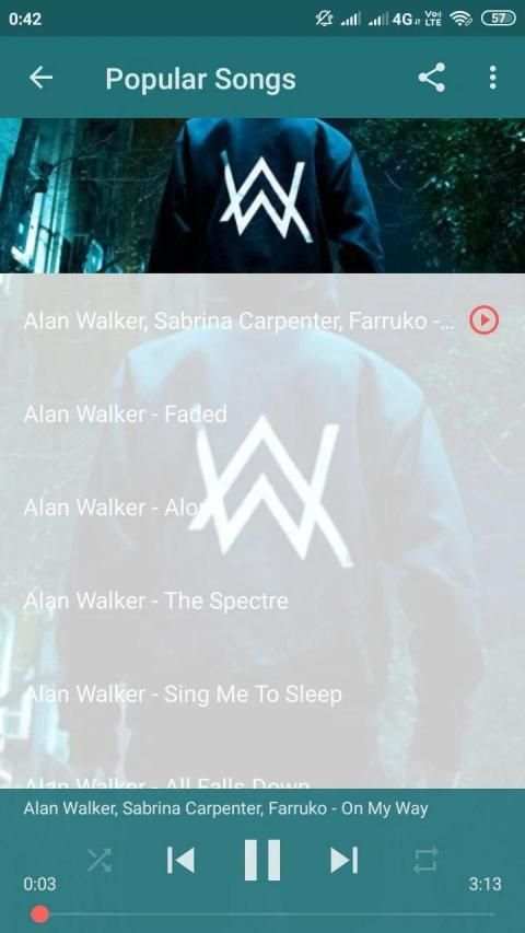 Alan Walker : Best & Popular Songs screenshot 4
