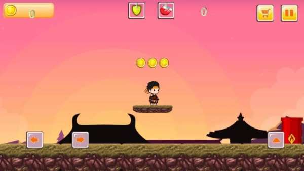 Ninja Littel Run screenshot 2
