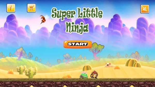 Ninja Littel Run screenshot 1