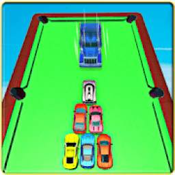 Billiards Pool Cars: Car Pool Ball Stunt