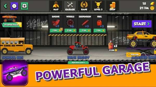 Car Hill : 4x4 Climb Racing screenshot 1
