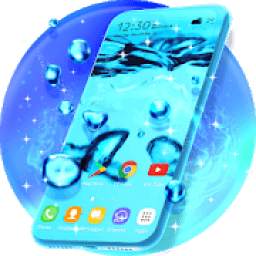 Bubbly Water Live Wallpaper & Animated Keyboard