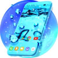 Bubbly Water Live Wallpaper & Animated Keyboard