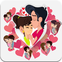 ikon Love WASticker app- Love Sticker for Whatsapp 2019