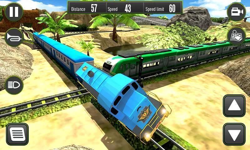 Real Train Driver Simulator 2019 - Euro Train Sim screenshot 1