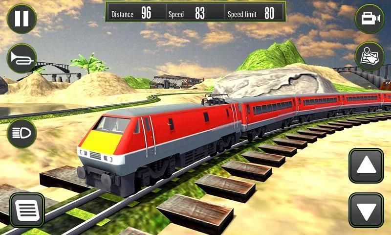 Real Train Driver Simulator 2019 - Euro Train Sim screenshot 2
