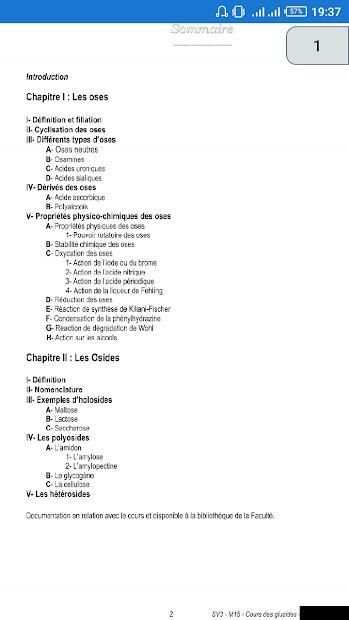 cours glucides скриншот 4