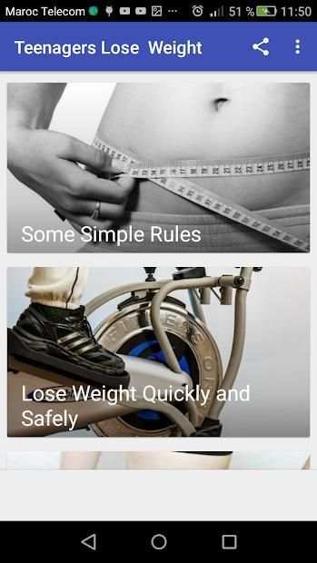 Lose Weight For Teenagers screenshot 5