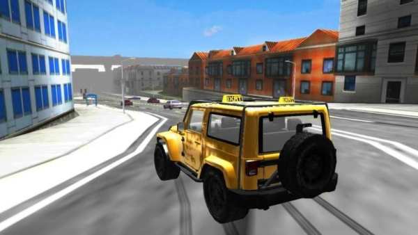 Taxi Driving Simulator स्क्रीनशॉट 1