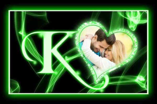 Lighting Alphabets Text Photo Frame скриншот 2