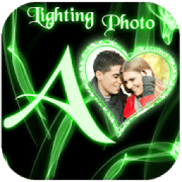 ikon Lighting Alphabets Text Photo Frame