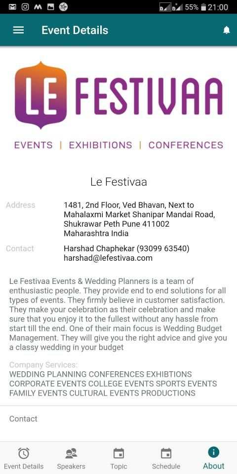 Livent - An Event Management App screenshot 4