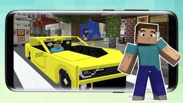 New cars mod for MCPE screenshot 1