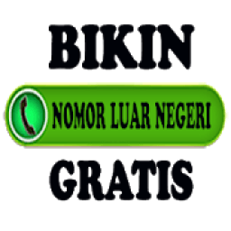 Bikin Nomor Luar Negeri Gratis иконка