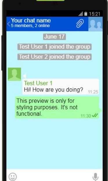 Messenger Pro Text V1 screenshot 1