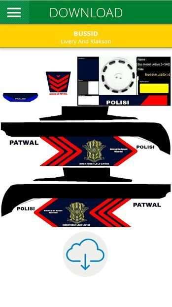 Livery Bus Budiman screenshot 1