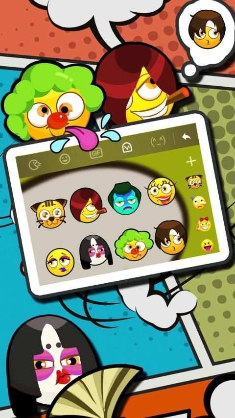 Make Up Keyboard Sticker screenshot 2