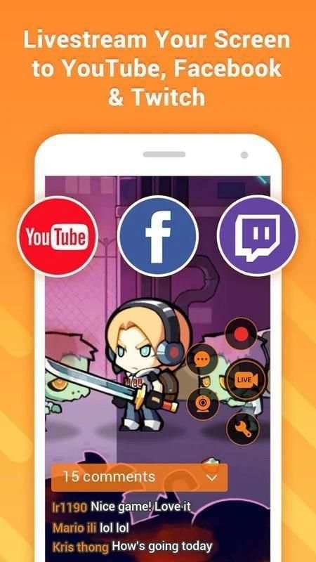 DU Recorder – Screen Recorder, Video Editor, Live screenshot 1