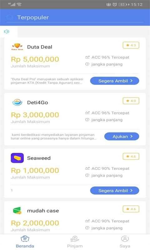 Duit Duit - Pinjaman online cepat tanpa jaminan screenshot 3