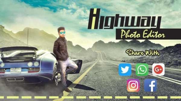 Highway Photo Editor : Road Photo Editor स्क्रीनशॉट 4