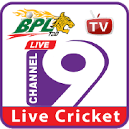 Channel 9 Live BPL * Cricket Sports icon