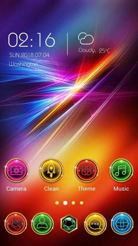 (FREE) Dazzle GO Launcher Theme screenshot 3