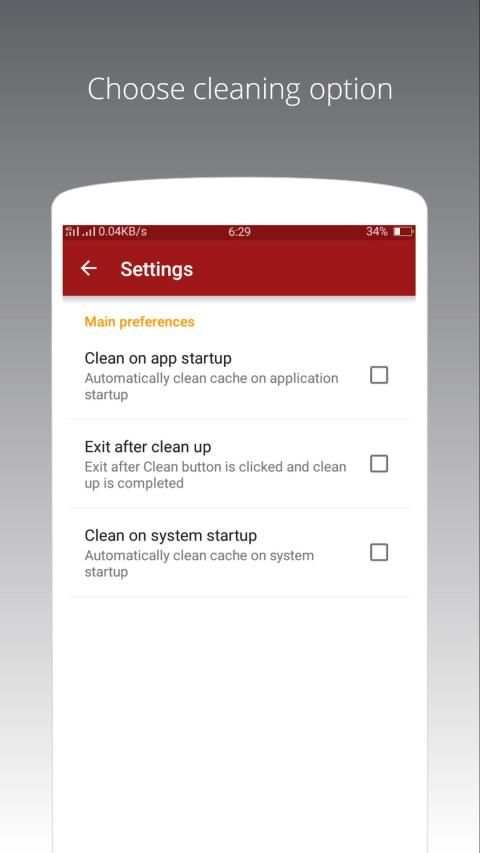 Clean Faster - Cache Cleaner screenshot 1