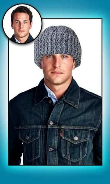 Men Denim Jeans Jackets Scarf & Caps Photo Editor screenshot 4
