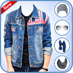 ikon Men Denim Jeans Jackets Scarf &amp; Caps Photo Editor