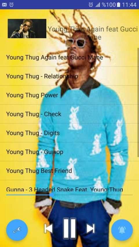 Young Thug // without internet free screenshot 2