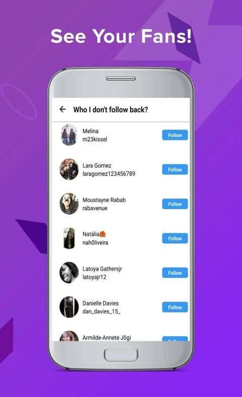 Unfollowers for Instagram screenshot 3