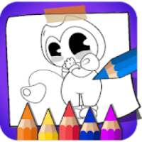 Bendy coloring pages on 9Apps