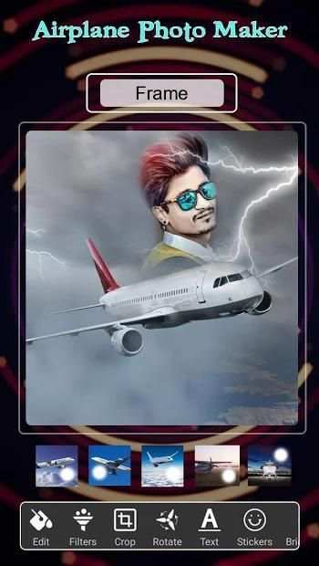 Airplane Photo Maker 5 تصوير الشاشة