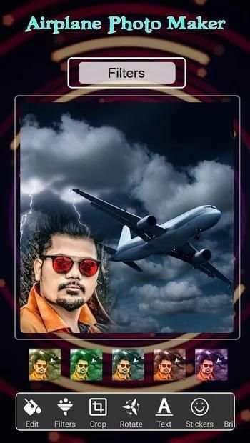Airplane Photo Maker 4 تصوير الشاشة