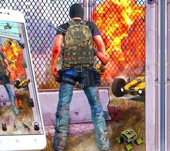 Battleground Launcher Theme स्क्रीनशॉट 1