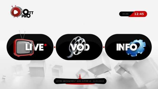 OTT IPTV PRO screenshot 1